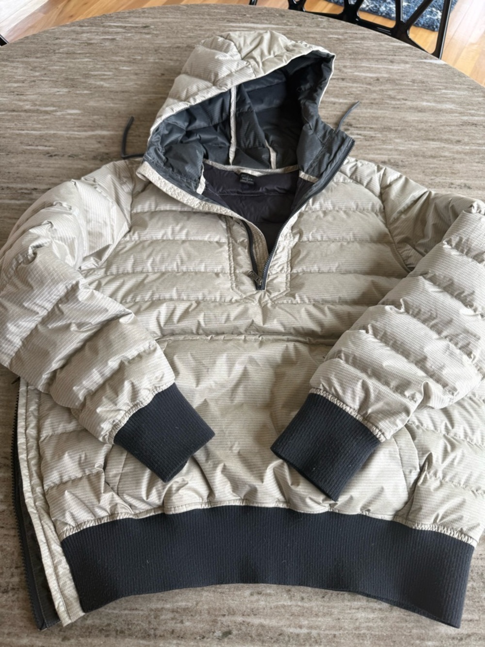 Prana pullover down hoodie